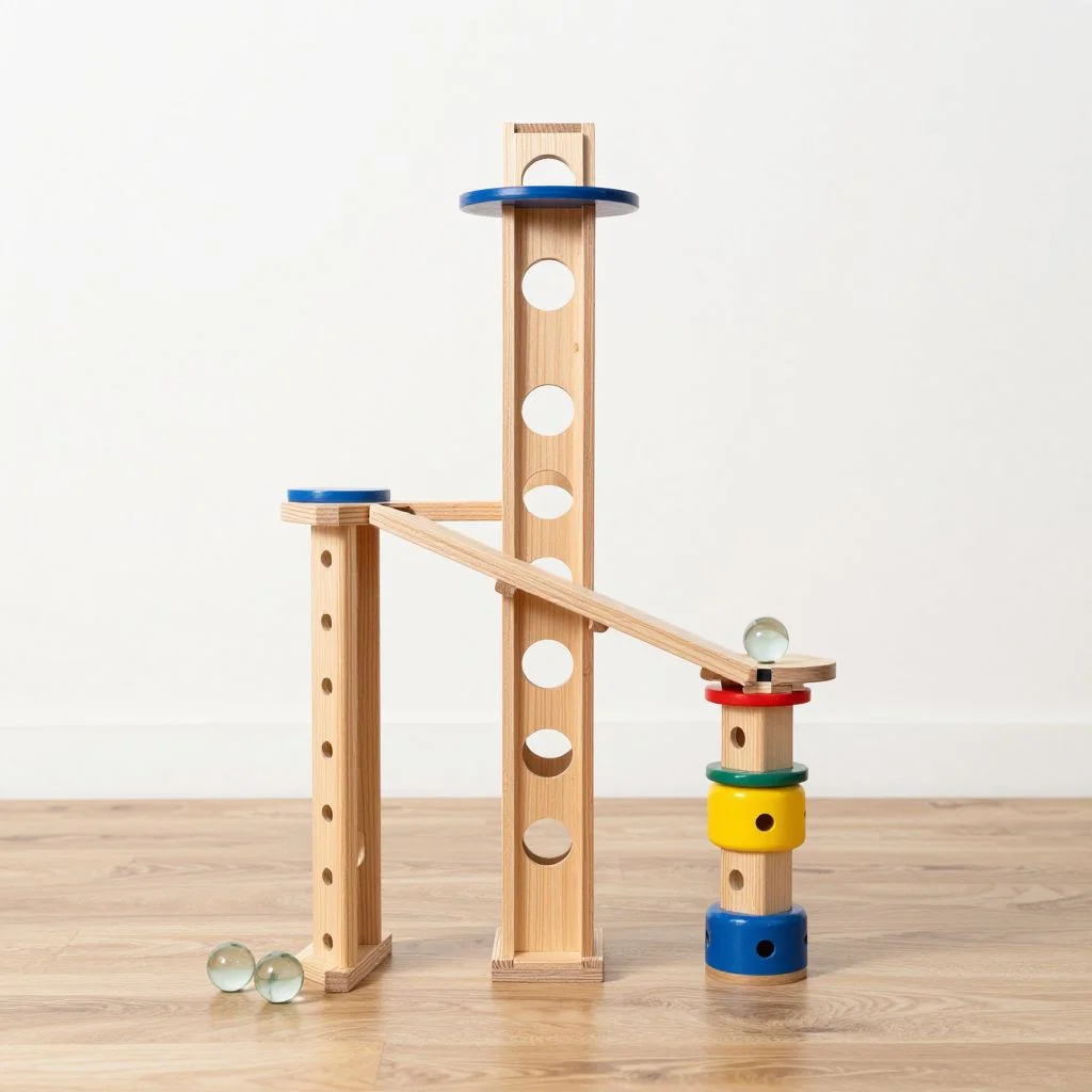 Wooden Marble Run Deluxe — view 1