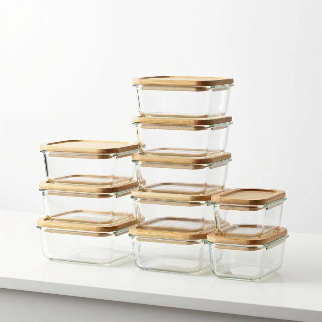 Glass Food Storage Set (10 piece) — view 2