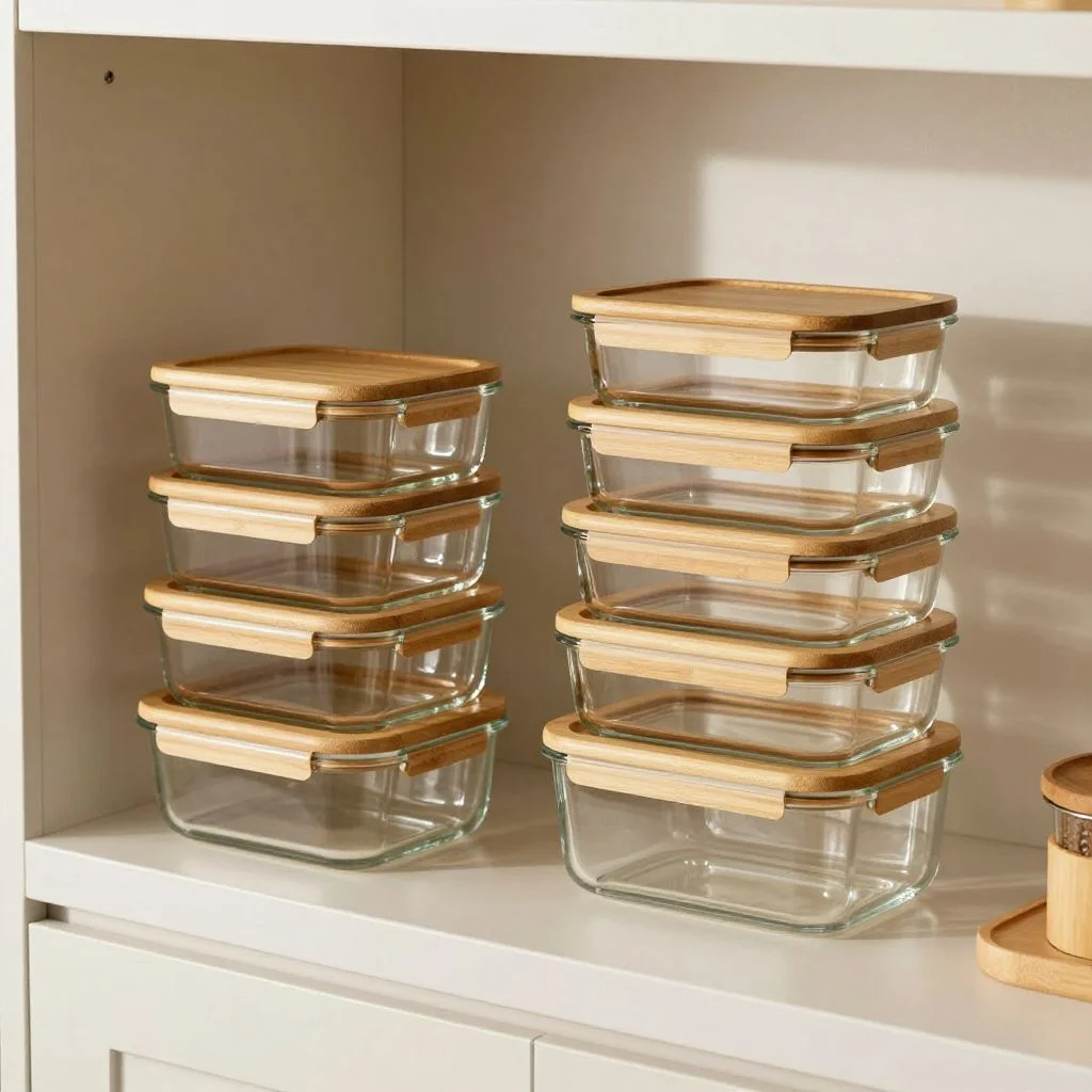 Glass Food Storage Set (10 piece) — view 4