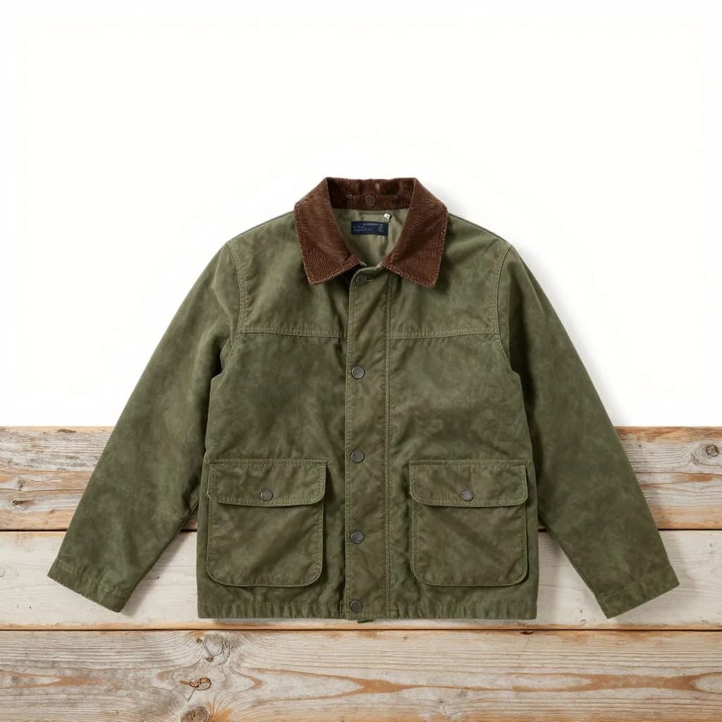 Waxed Cotton Field Jacket — view 2