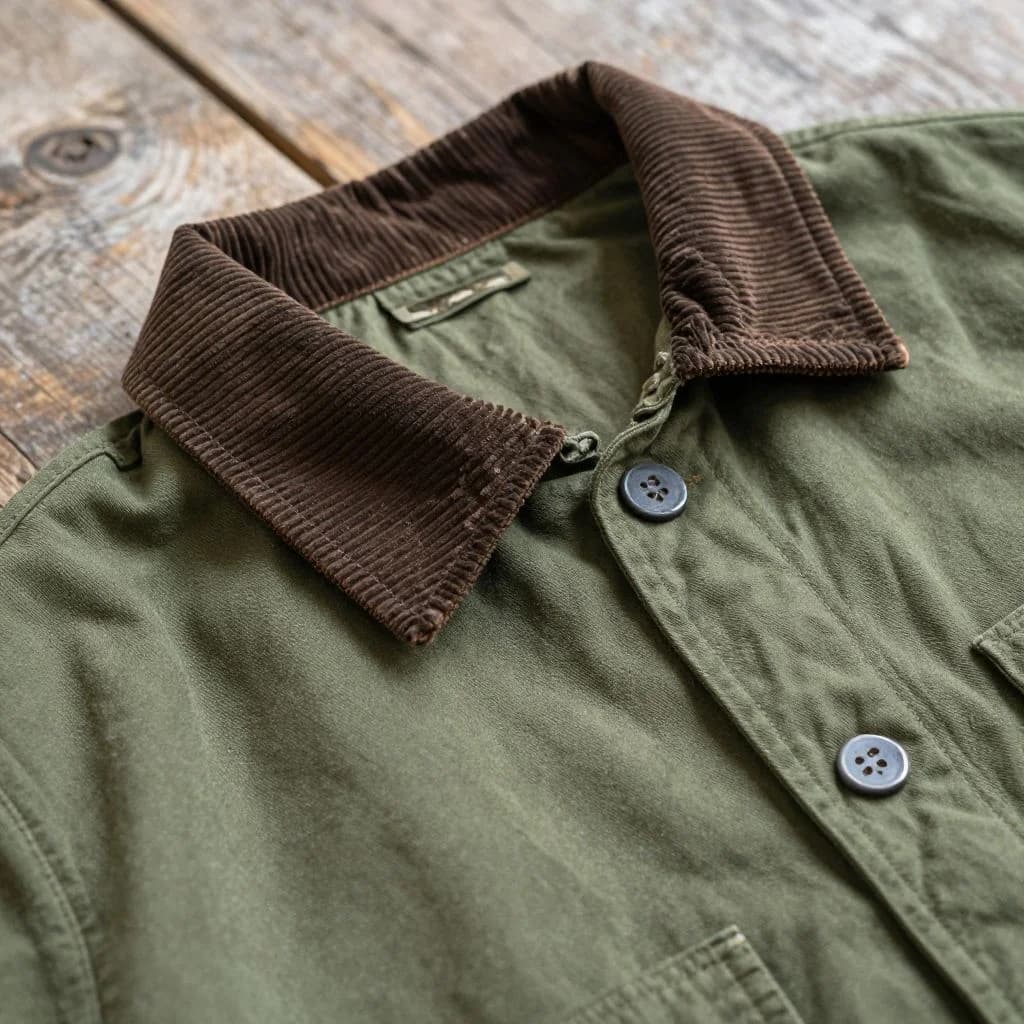 Waxed Cotton Field Jacket — view 3