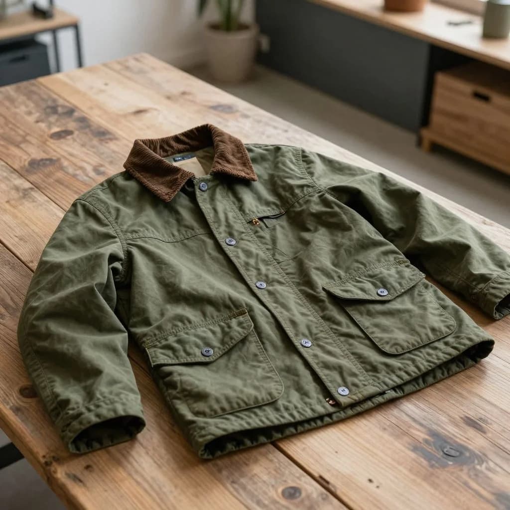 Waxed Cotton Field Jacket — view 4