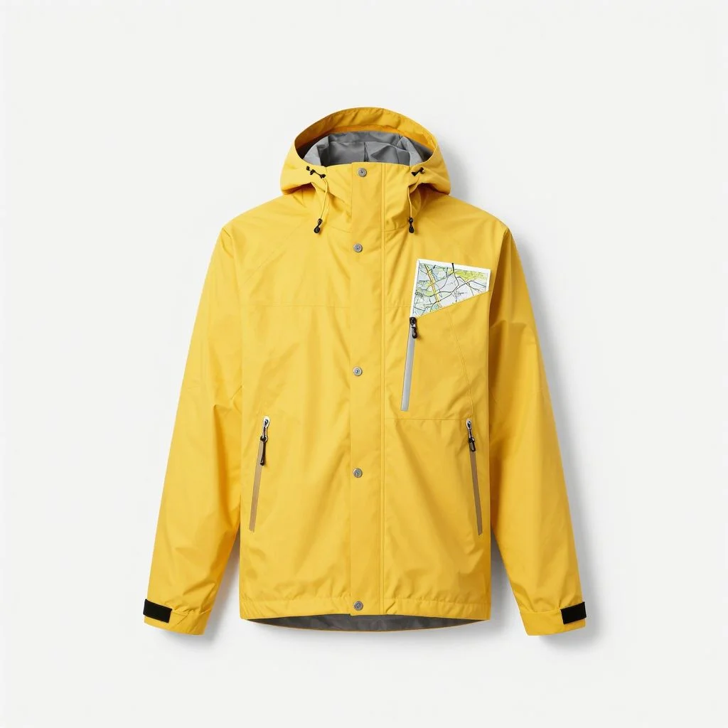 Lightweight Packable Rain Shell — view 1