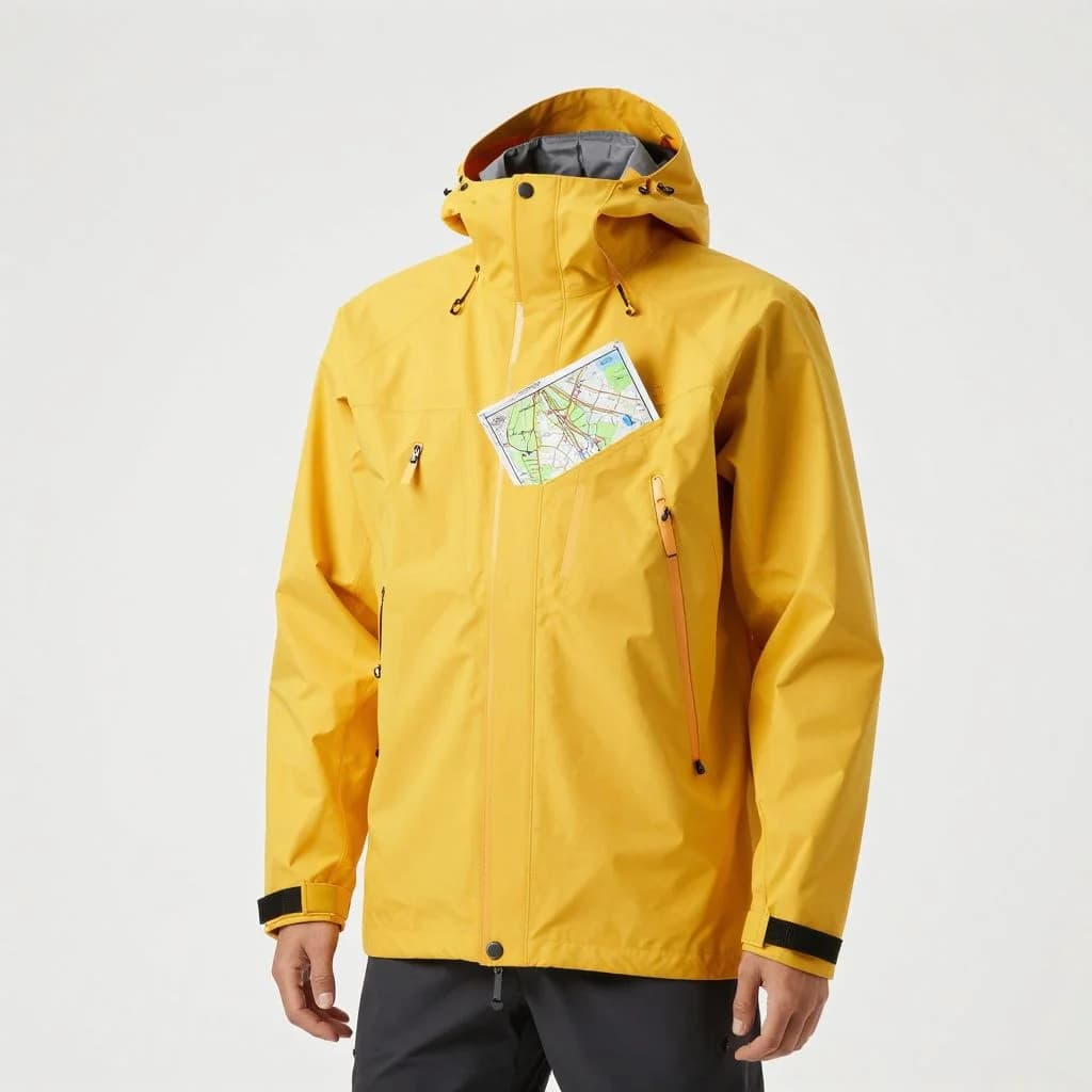 Lightweight Packable Rain Shell — view 2