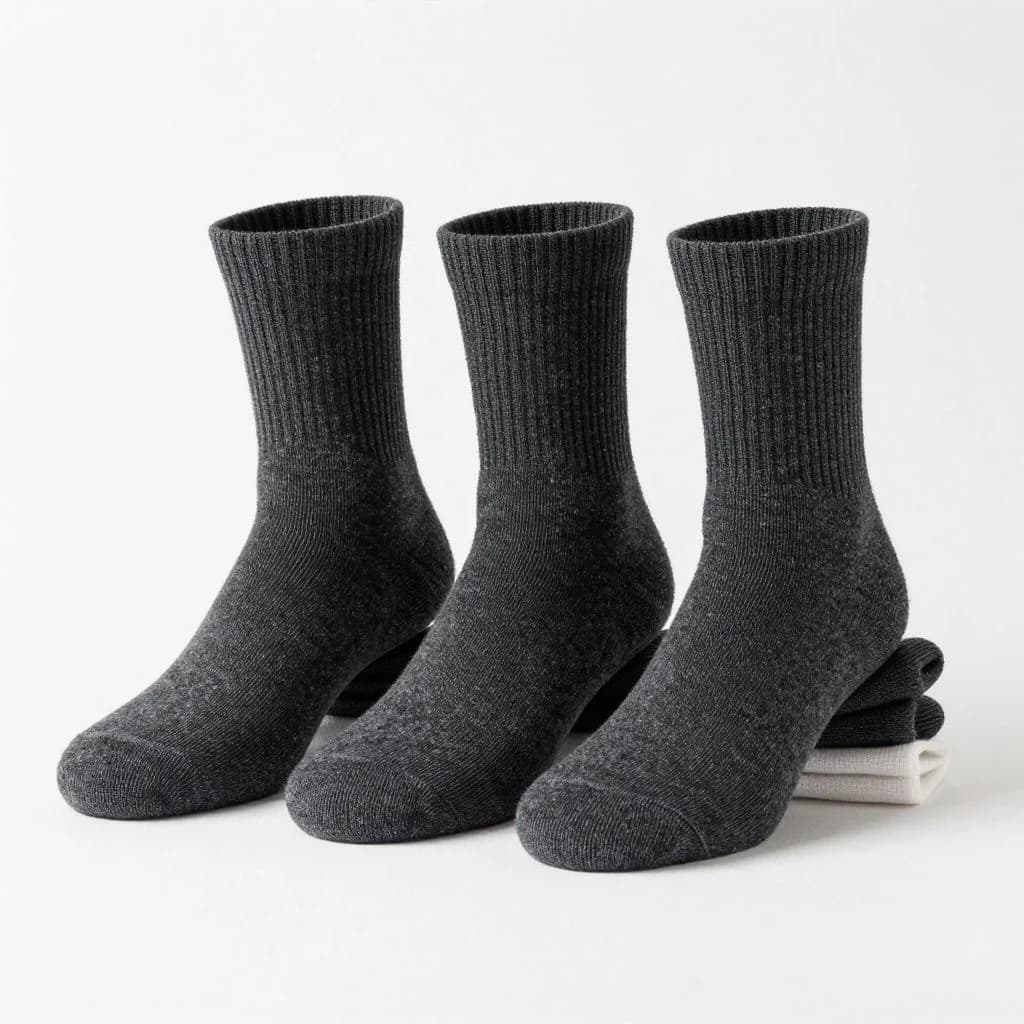 Merino Crew Socks — 3 Pack — view 1