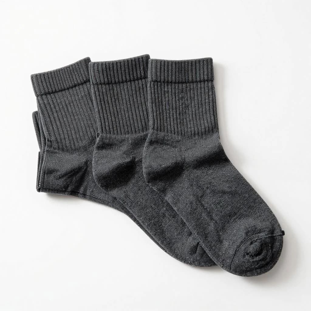 Merino Crew Socks — 3 Pack — view 2