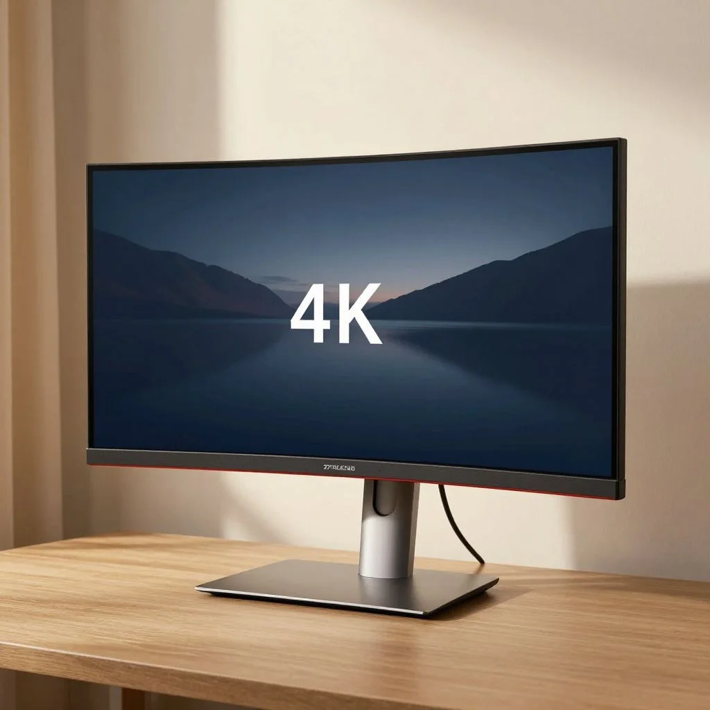 27-inch 4K Curved Monitor — view 4