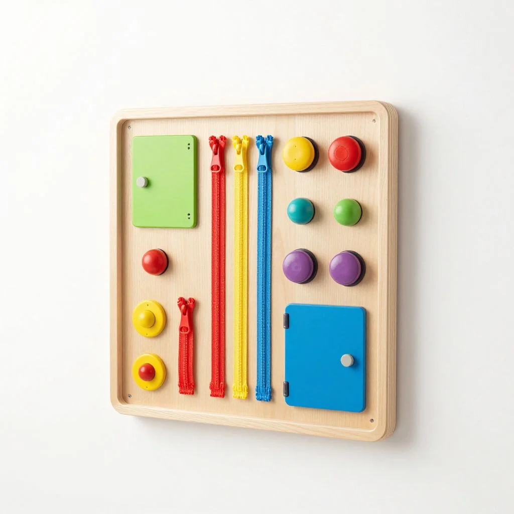 Sensory Busy Board — view 2