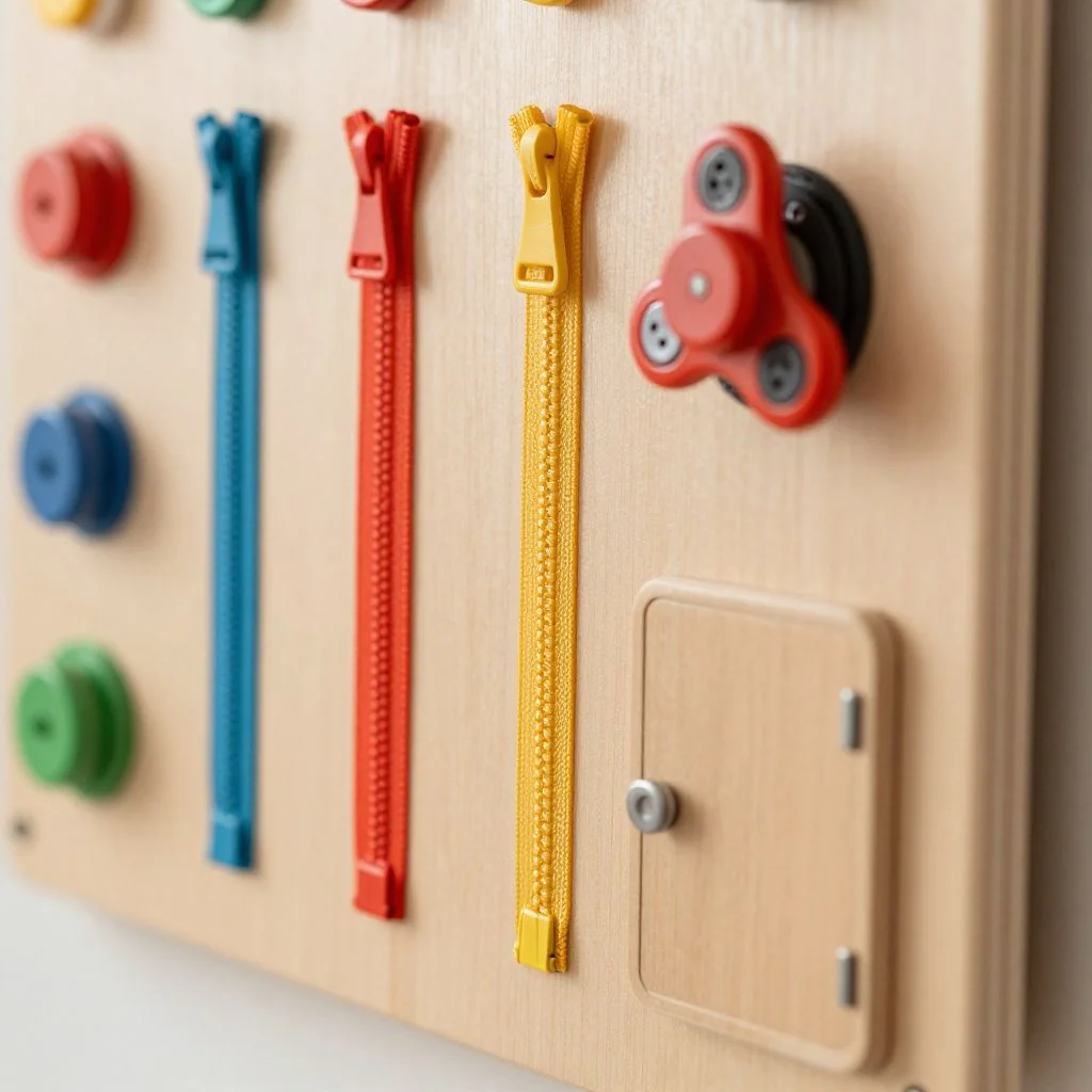 Sensory Busy Board — view 3