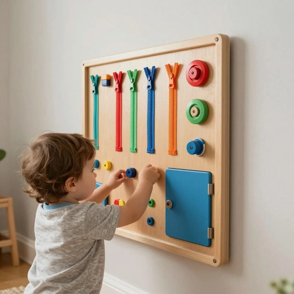 Sensory Busy Board — view 4