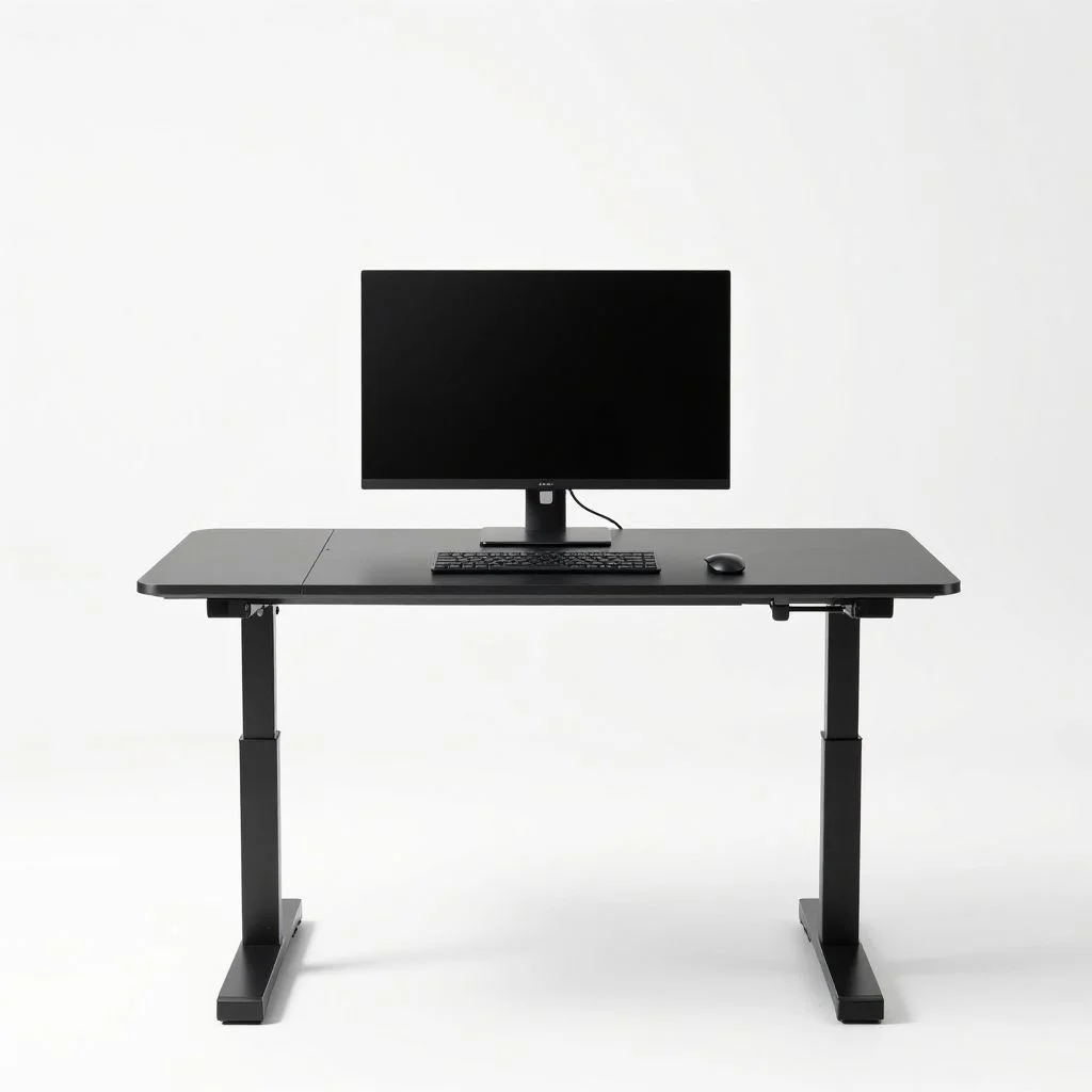 Electric Standing Desk Converter — view 1