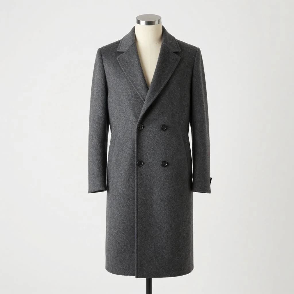 Wool Blend Winter Coat — view 2