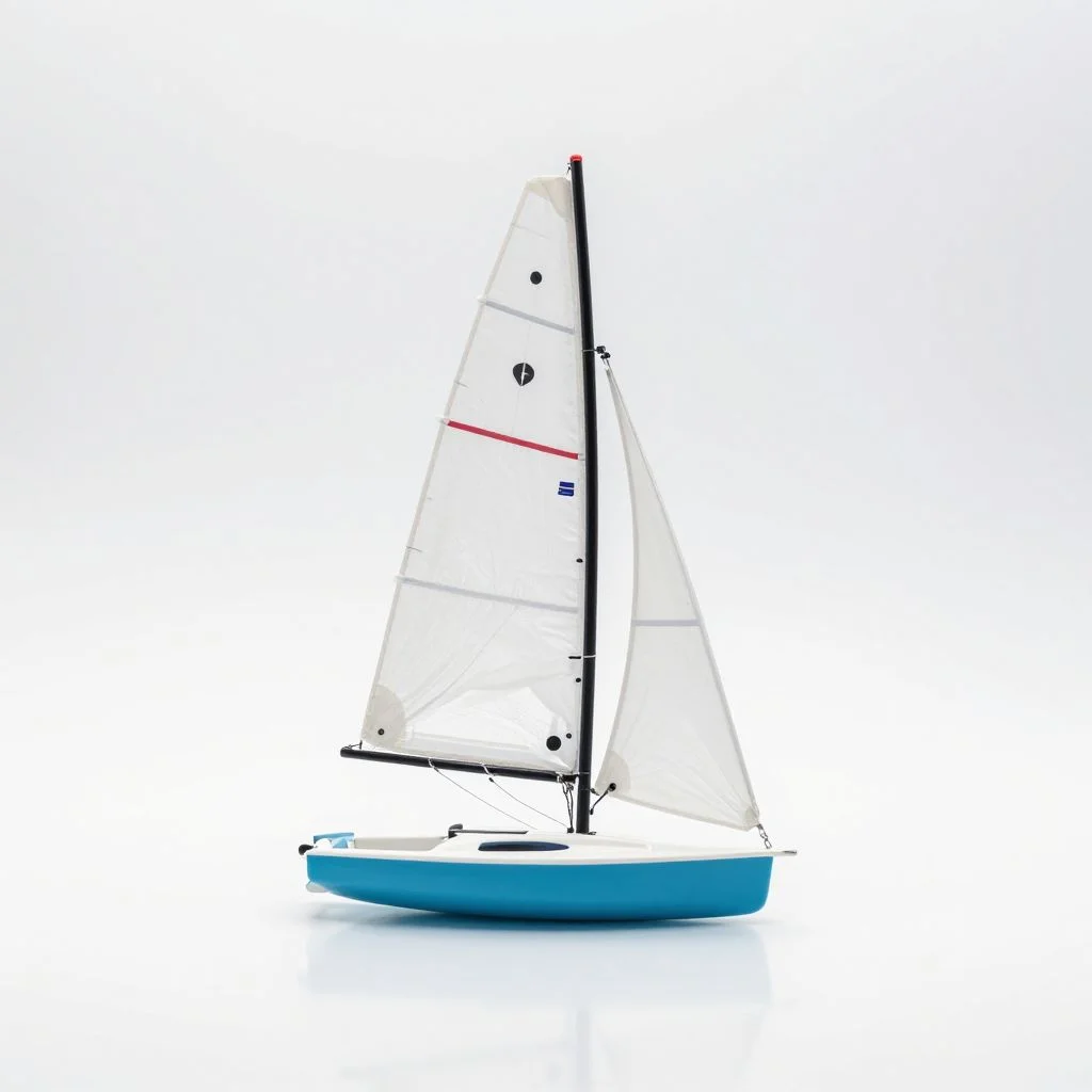 Remote-Controlled Sailing Boat — view 1