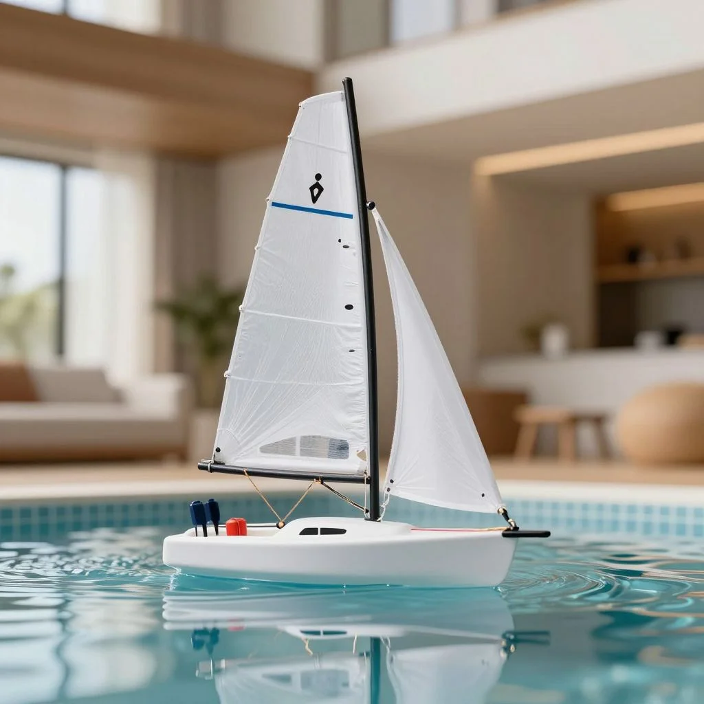 Remote-Controlled Sailing Boat — view 4
