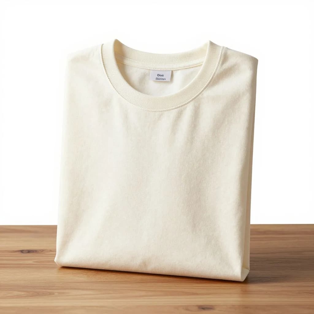 Heavyweight Organic Crewneck Tee — view 2