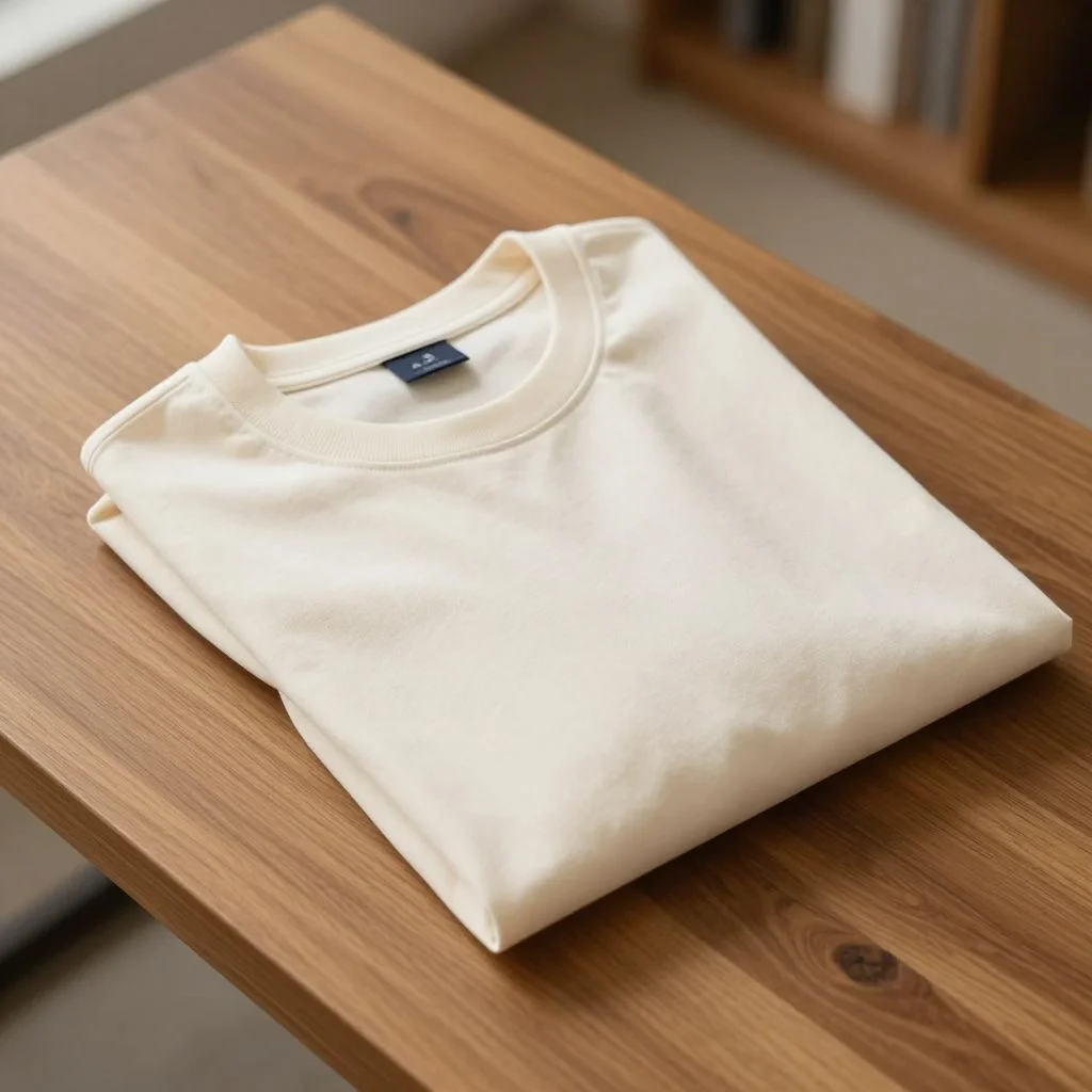 Heavyweight Organic Crewneck Tee — view 4