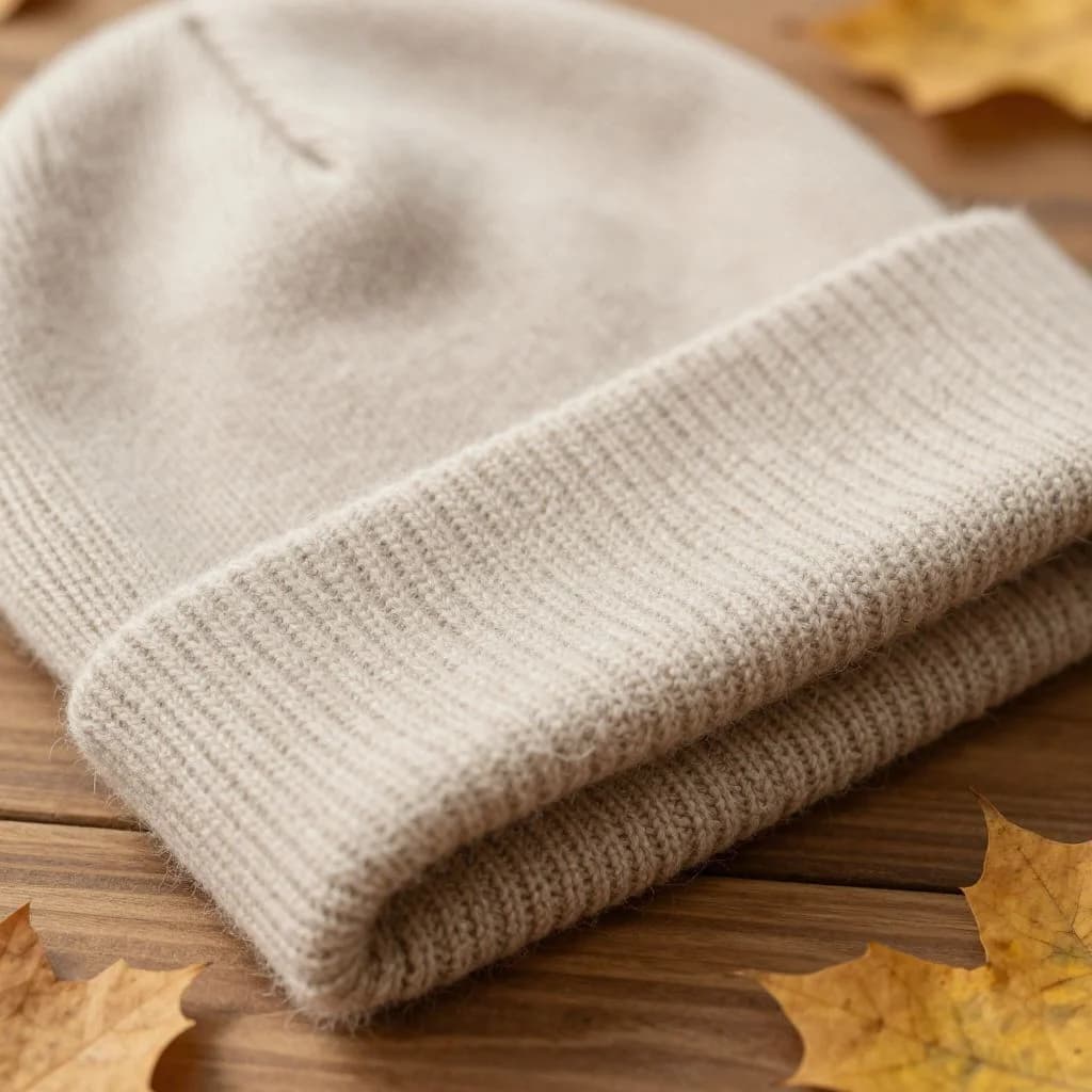 Cashmere Beanie — view 3