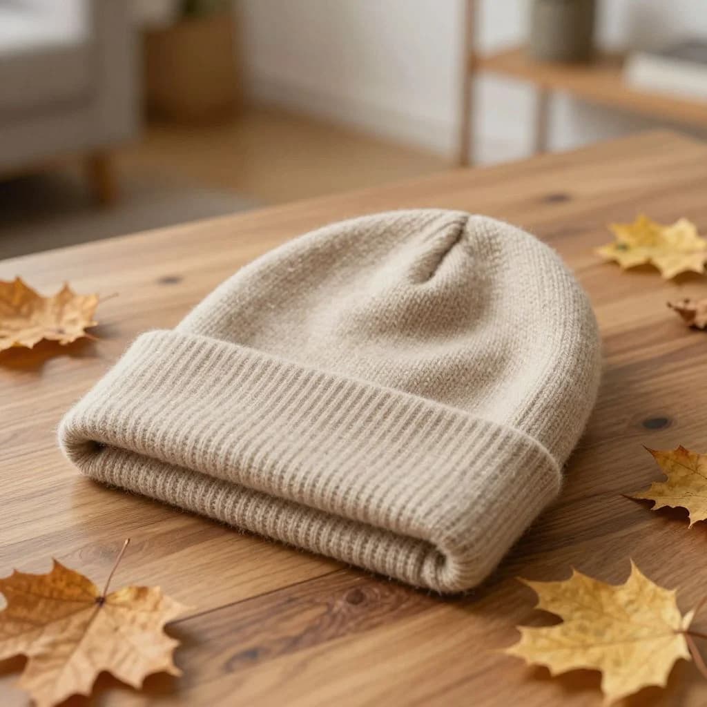 Cashmere Beanie — view 4