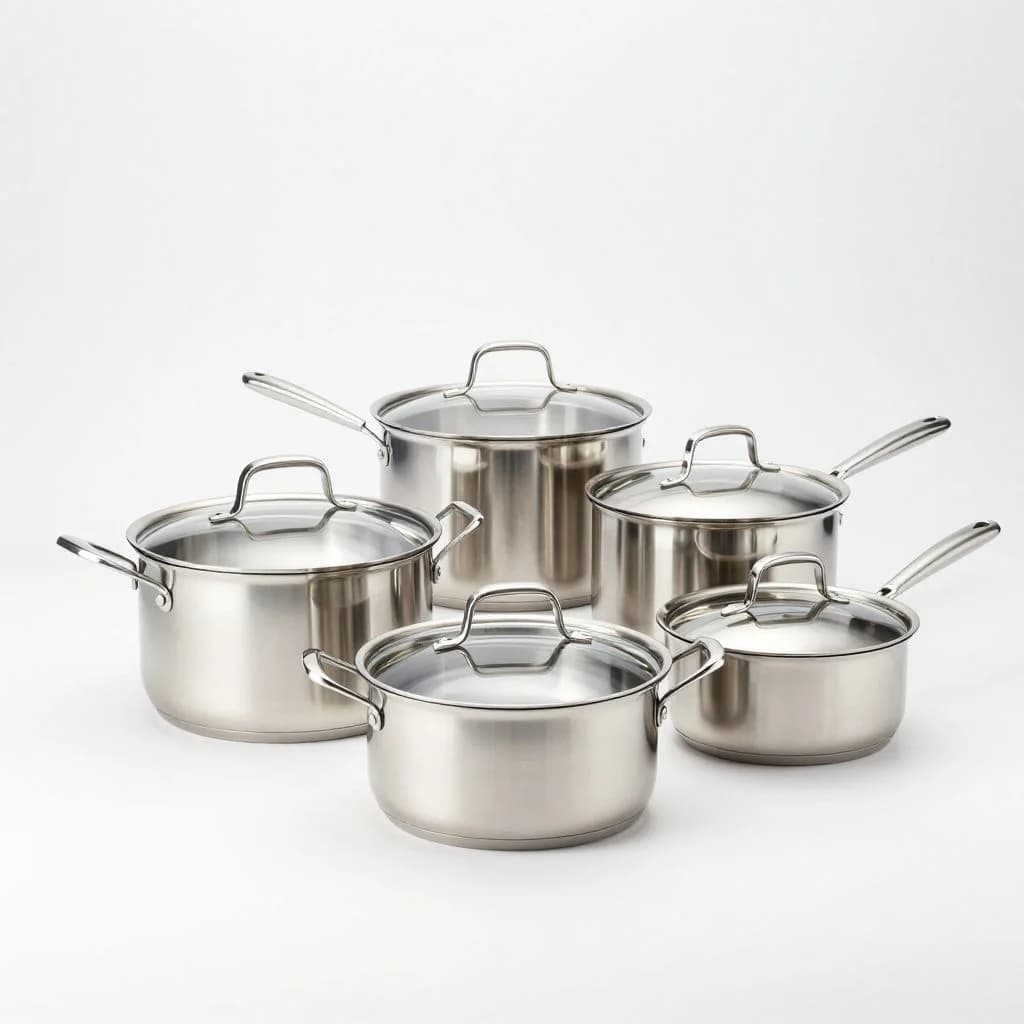 Stainless Steel Cookware Set — view 2