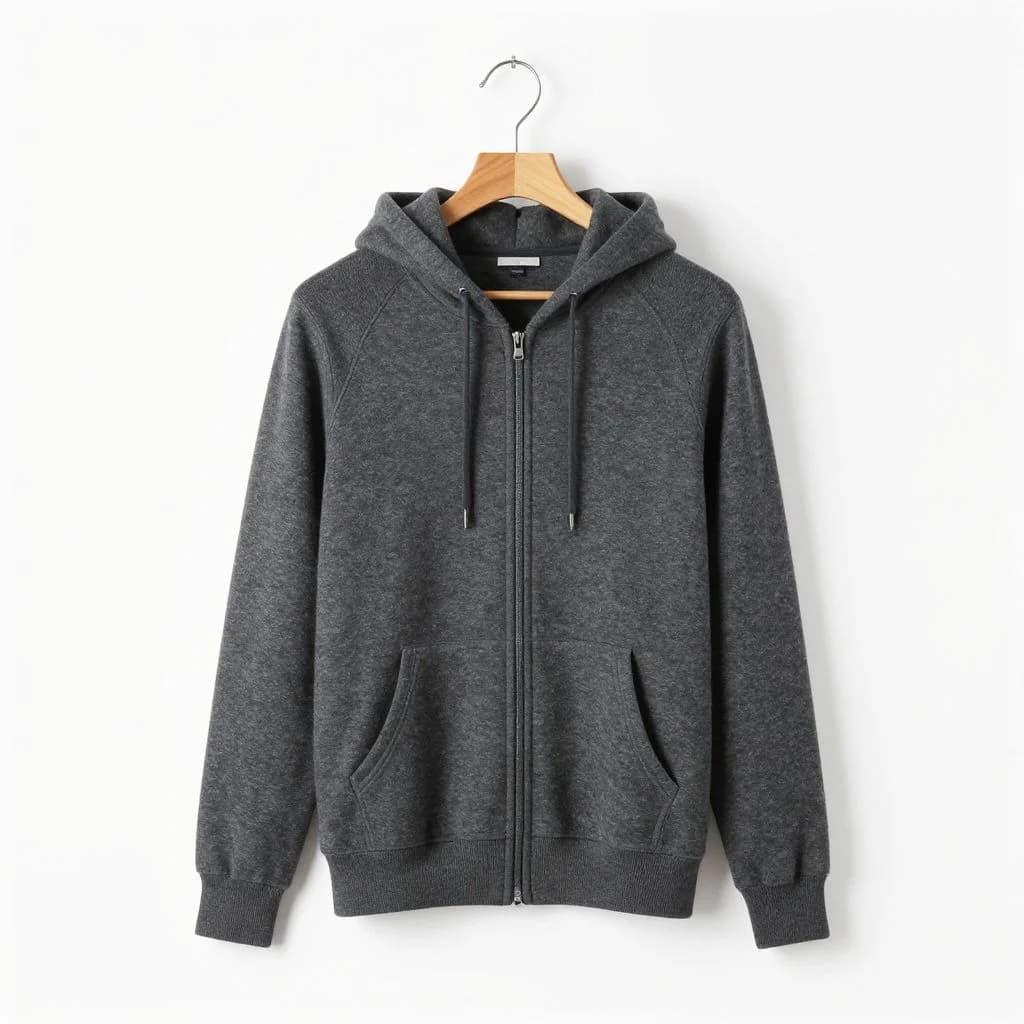 Lightweight Merino Zip Hoodie — view 2