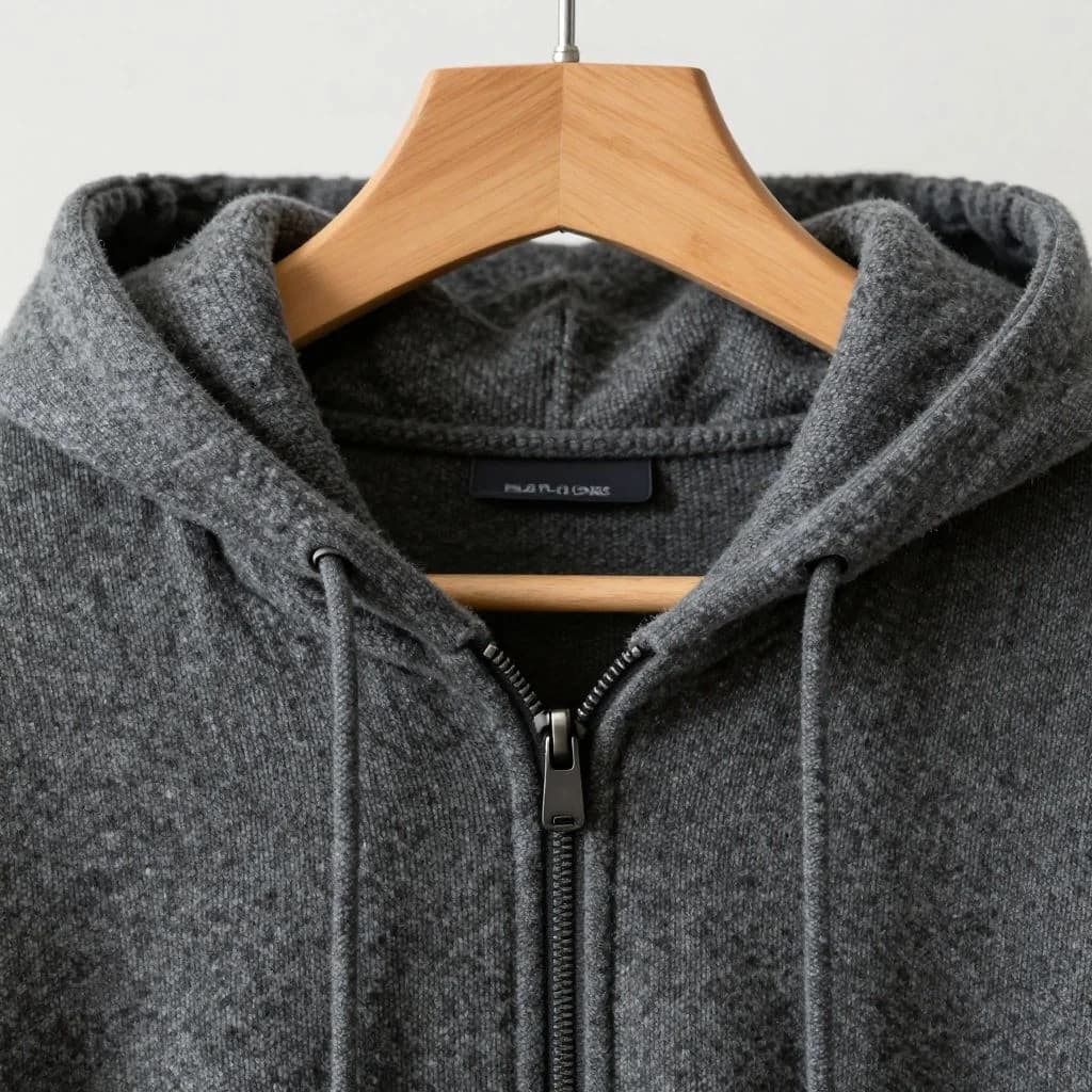 Lightweight Merino Zip Hoodie — view 3