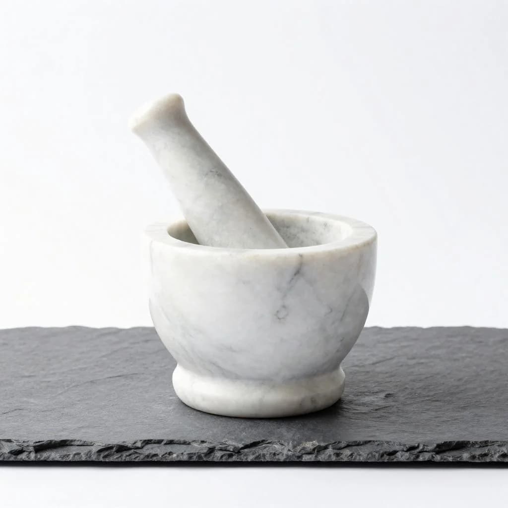 Marble Pestle & Mortar — view 1