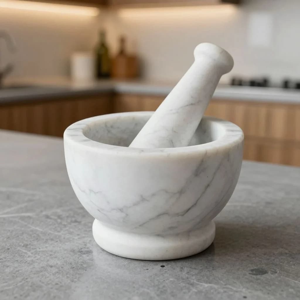 Marble Pestle & Mortar — view 4