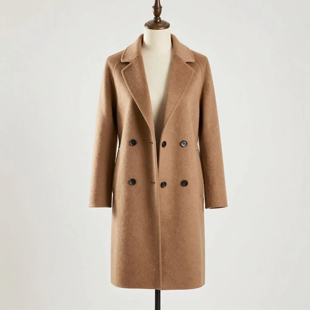Wool-Blend Overcoat