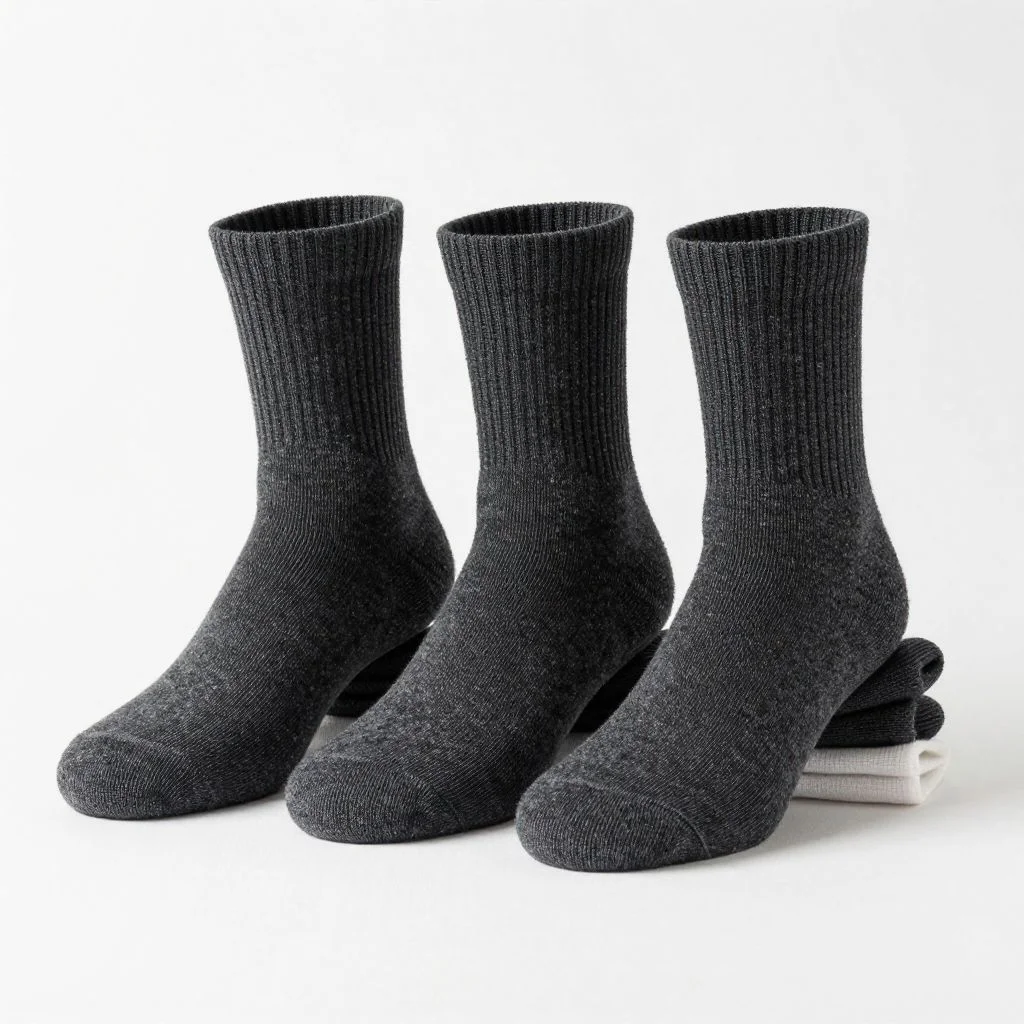 Merino Crew Socks — 3 Pack