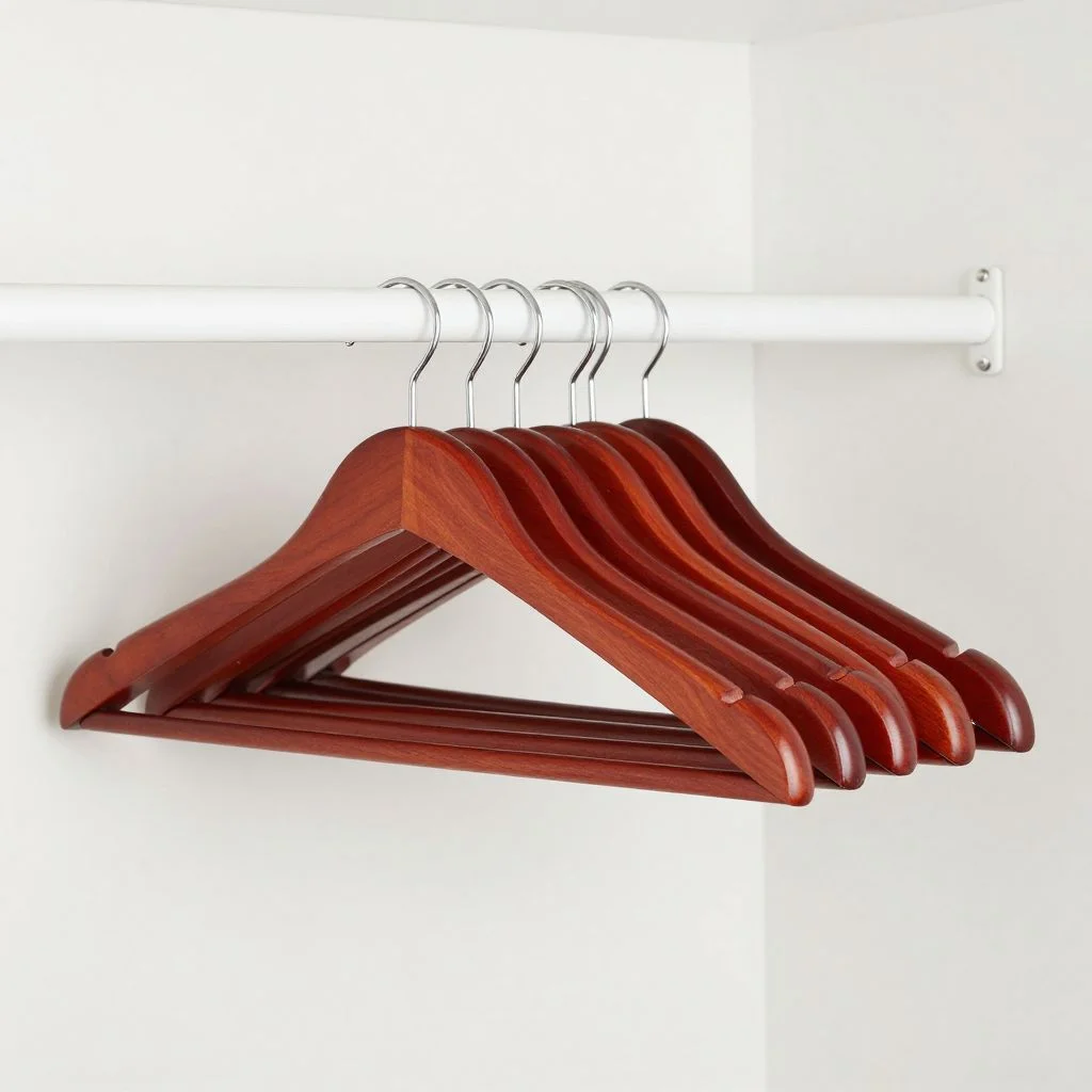 Aromatic Cedar Coat Hangers (10-pack)