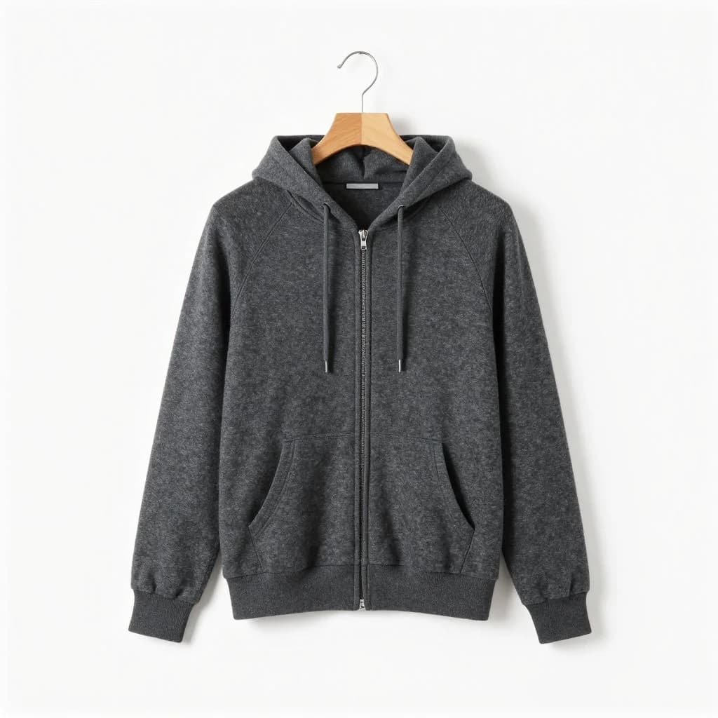 Lightweight Merino Zip Hoodie